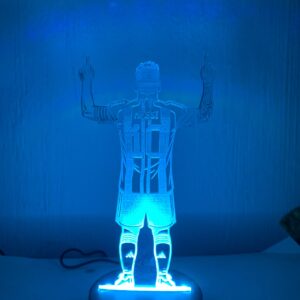 Lámpara LED 3D futbolista – Salto Producciones Guatemala