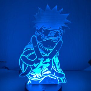 Lámpara LED 3D naruto – Salto Producciones Guatemala