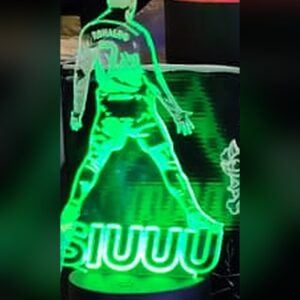 Lámpara LED 3D siuuu – Salto Producciones Guatemala